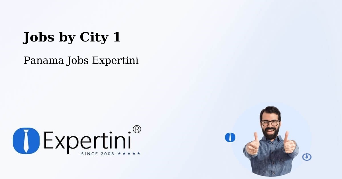 City Jobs in Panama - Expertini
